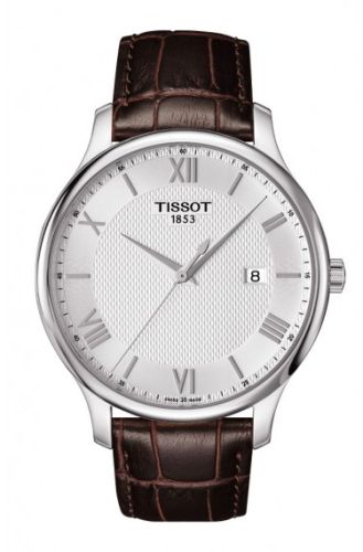 Tissot Tradition Quartz 42 Stainless Steel / Silver / Strap